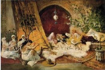 unknow artist Arab or Arabic people and life. Orientalism oil paintings  308 France oil painting art